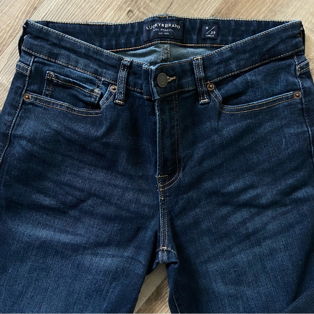 Lucky Brand Sweet N Straight Mid Rise Jeans 8 29 - Picture 4 of 9